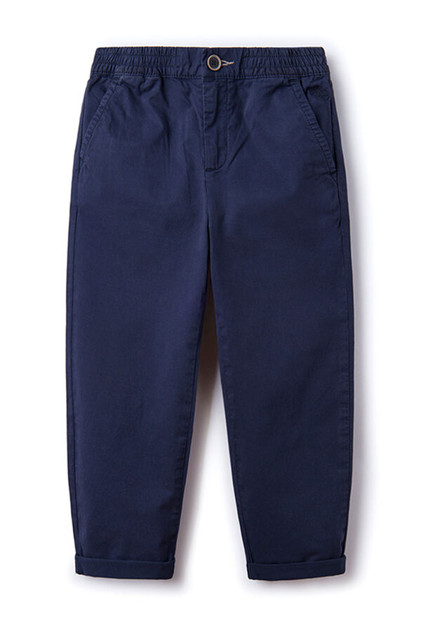 Springfield Pantalon chino ligero niño azul oscuro
