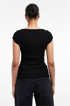 Topshop Camiseta cuello cuadrado