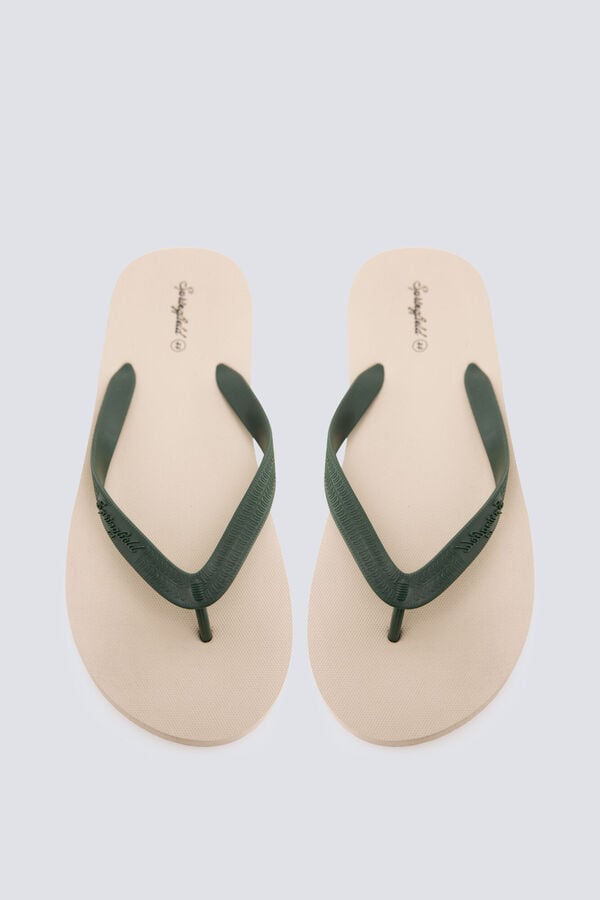 Springfield Toe post sandal green