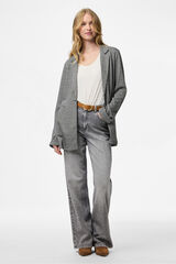 Pieces Houndstooth jacket Crna