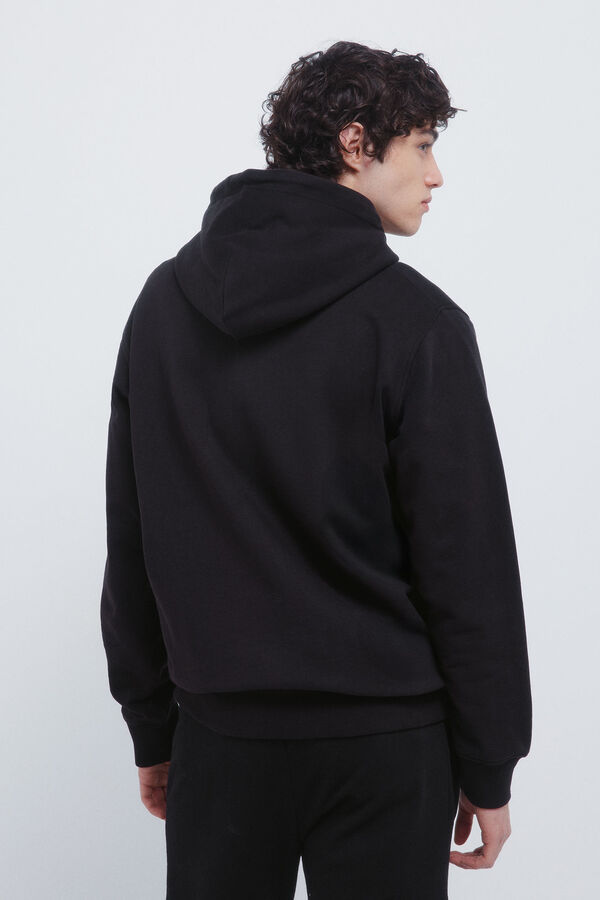 Springfield Logo print sweatshirt black