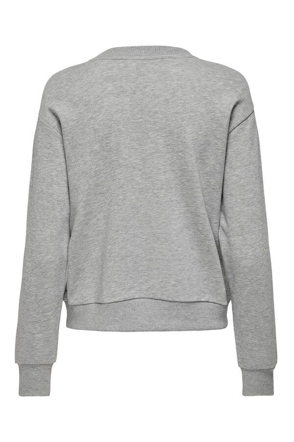Springfield Printed sweatshirt grey