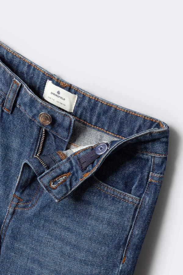 Springfield Kids Dečije lagane teksas pantalone Plava