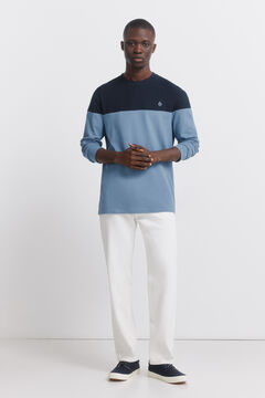 Springfield Camiseta manga larga bloque color