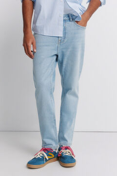 Springfield Light wash slim fit jeans
