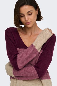 JDY Pullover mit V-Ausschnitt