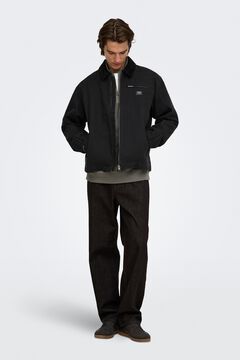 Only & Sons Corduroy collar jacket