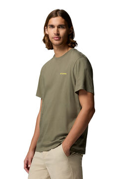 Columbia Camiseta con estampado de naturaleza en la espalda
