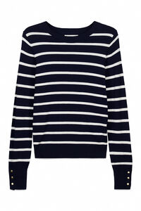 Springfield Camisola fina bot&otilde;es punhos