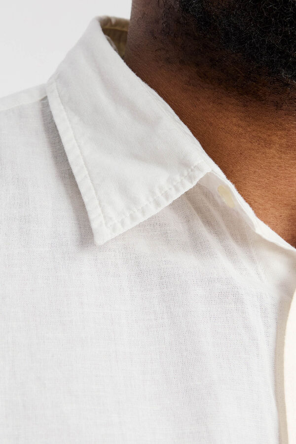 Jack & Jones PLUS Camisa slim fit PLUS blanco