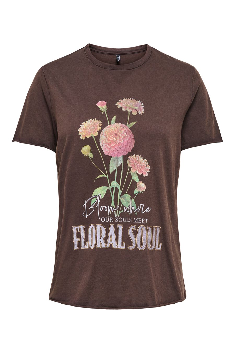 Camiseta estampada de manga corta