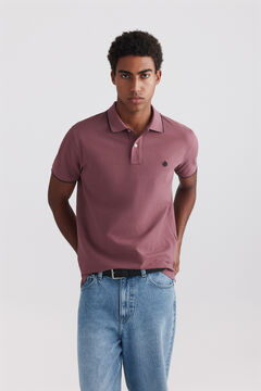Springfield Polo piqu&eacute; contrastes slim fit