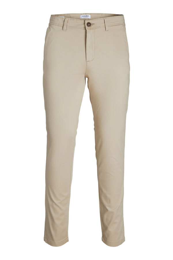 Jack & Jones Pantal&oacute;n chino slim gris
