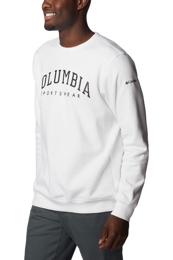 Springfield Sweatshirt mit Rundhalsausschnitt und Logo Columbia™ für Herren blanco