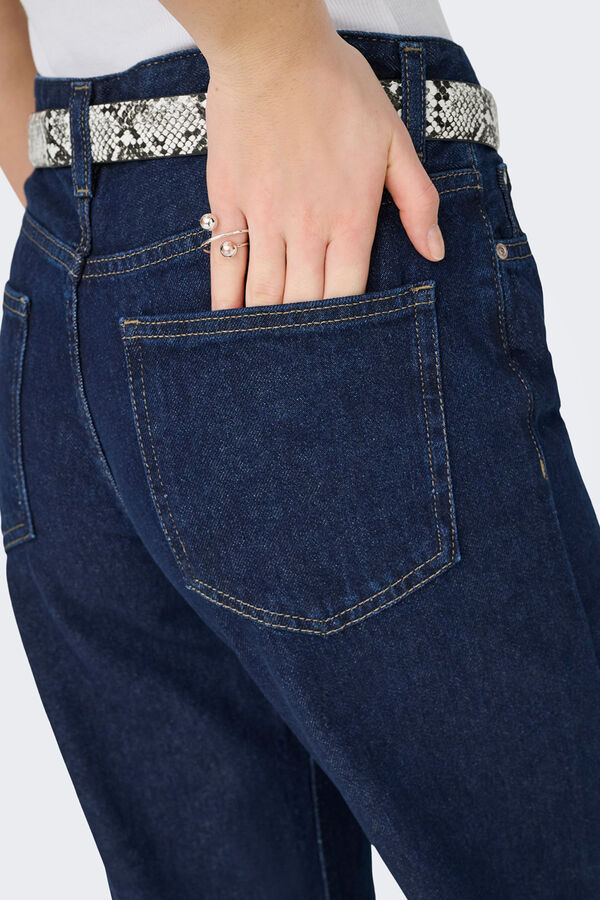 Only Jeans wide azul