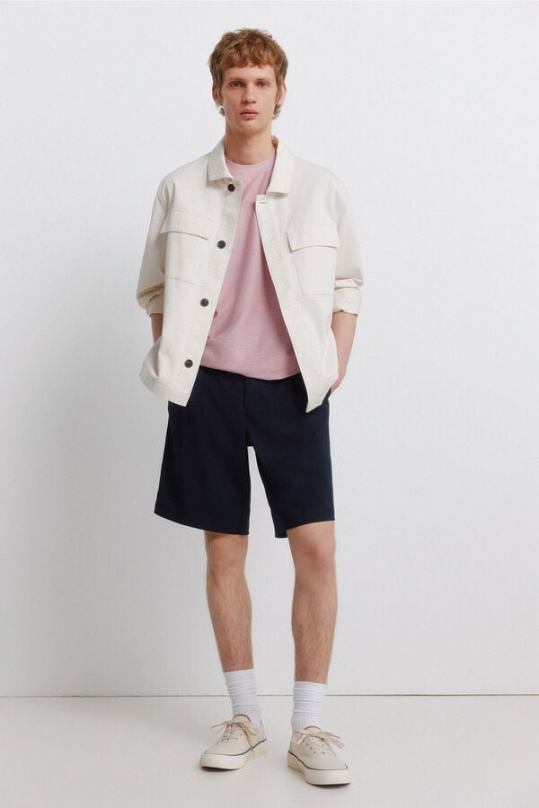 Springfield Oxford T-shirt pink