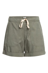 Springfield Casual shorts with elasticated waist for Women zelena