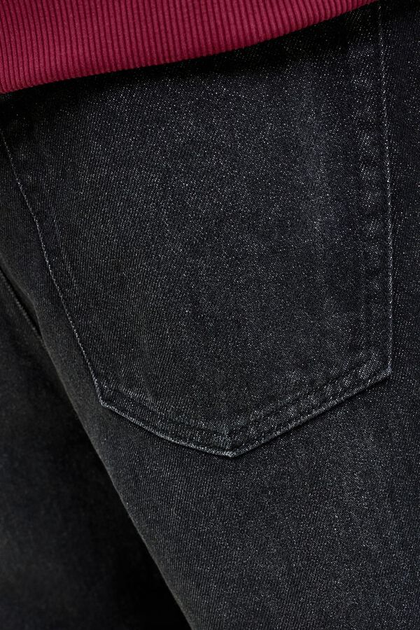 Jack & Jones Relaxed-Denim-Bermudas Schwarz