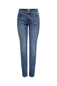 Only Schmale, Zuglasche Jeans