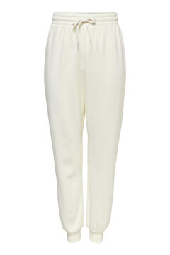 Springfield Long jogger trousers white