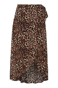 Pieces Wickel- midi mit Schn&uuml;rung