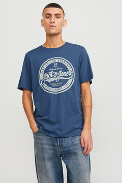 Springfield Standard fit T-shirt blue