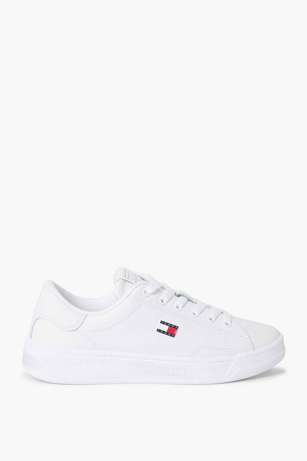 Tommy Jeans Flag sneakers white