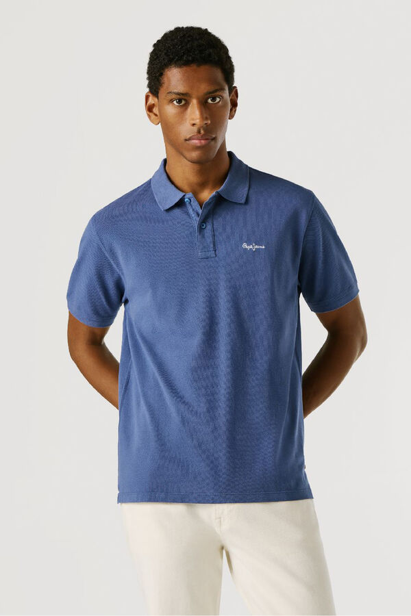 Pepe Jeans Short sleeve polo shirt blue