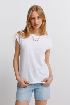 Springfield Crochet shoulder T-shirt