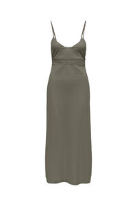 Only Vestido largo de tirantes