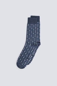 Springfield Long micro embroidered sock