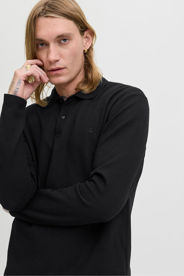 Jack & Jones Polo regular fit negro