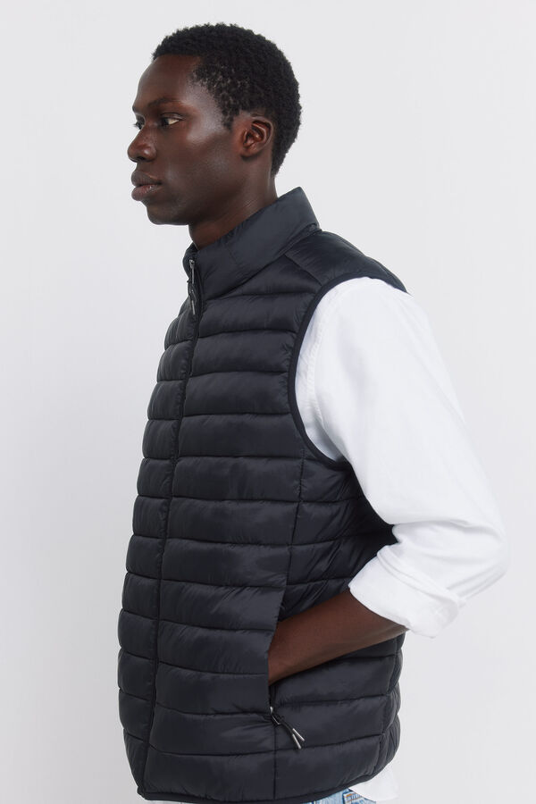 Springfield Quilted gilet black