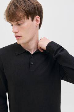 JJ REBEL Polo-Pullover mit Polokragen
