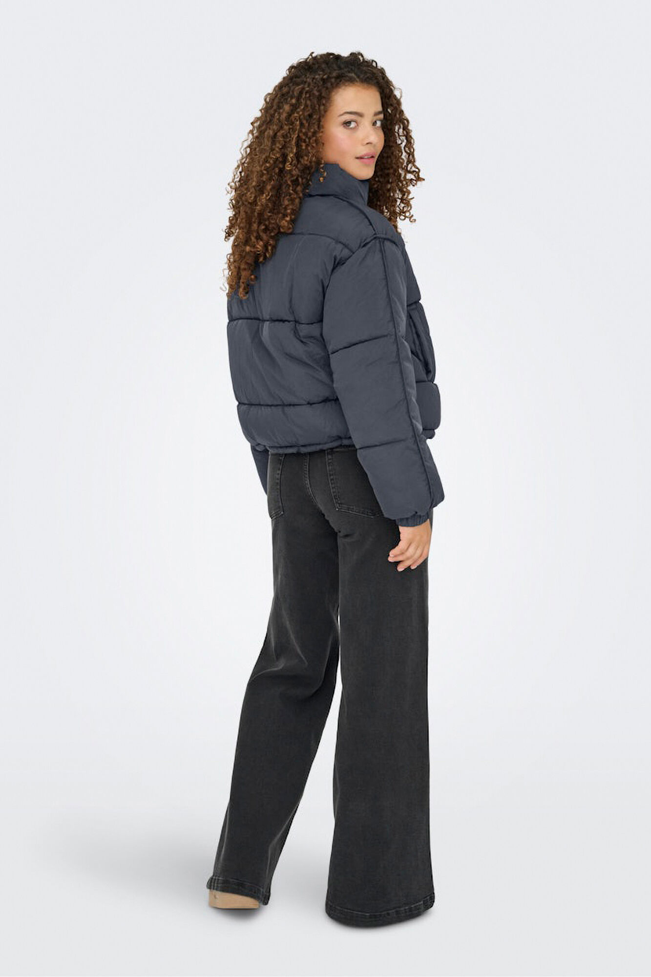 Only Casaco curta acolchoada 