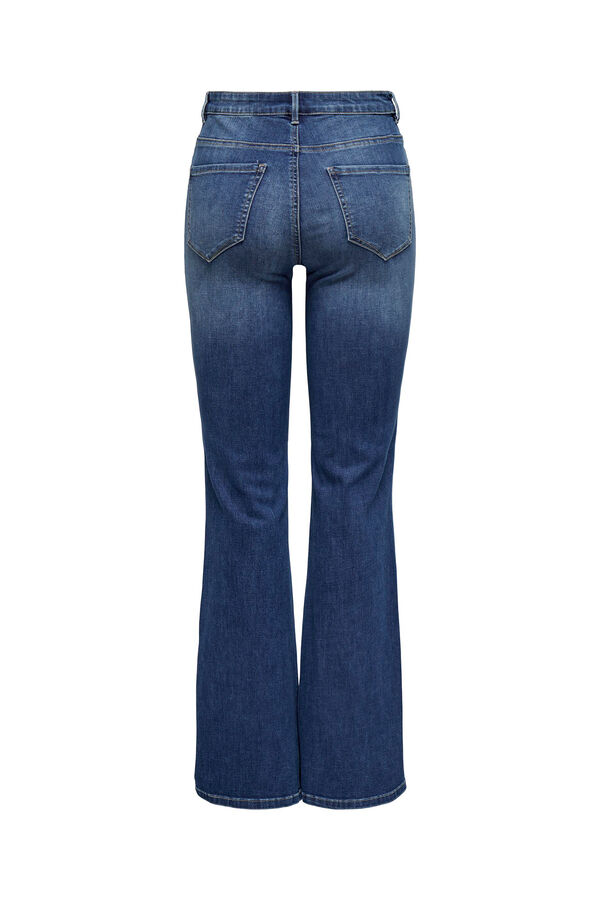 Springfield Flare Jeans Blau