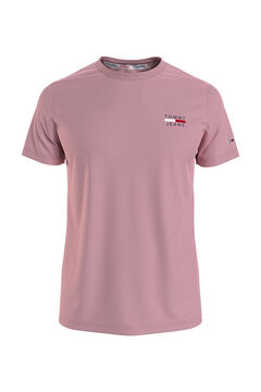 Springfield Camiseta Tommy Jeans manga corta con logo rosa