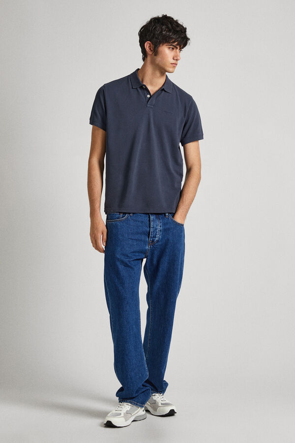 Pepe Jeans Polo Piqu&eacute; Fit Slim azul