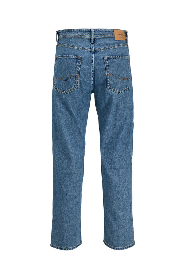 JJ REBEL Jeans loose tiro medio vaquero azul