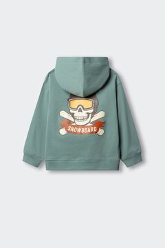 Springfield Kids Sudadera calavera snowboard ni&ntilde;o