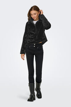 JDY Chaqueta efecto pelo