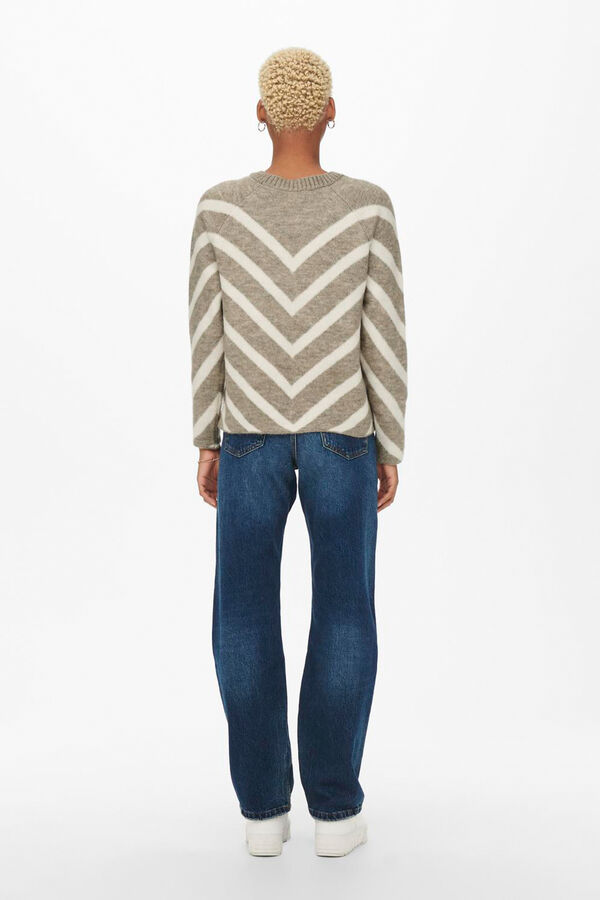 Only Strickpullover  Gr&uuml;n