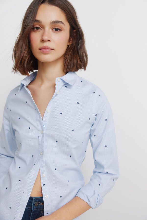 Springfield Oksfordska pamučna ko&scaron;ulja Print