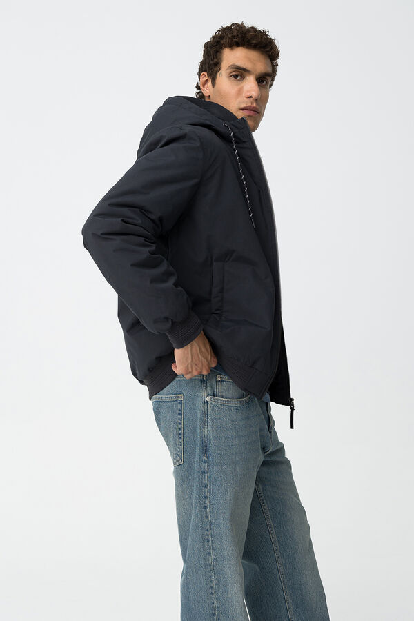 Tiffosi Abrigo Acolchado Resistente al Agua azul