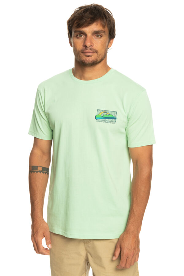 Springfield Retro Fade - T-shirt for Men zelena