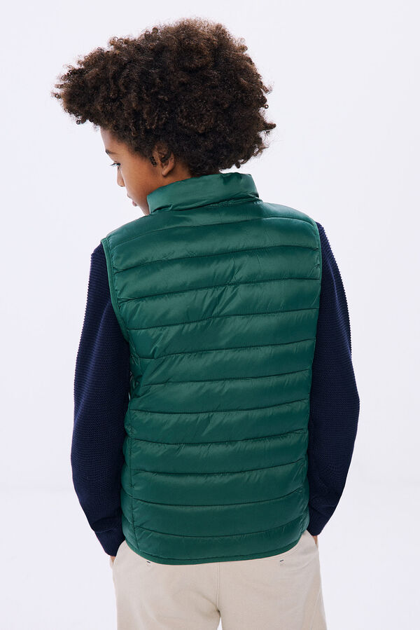 Springfield Boy's padded vest green