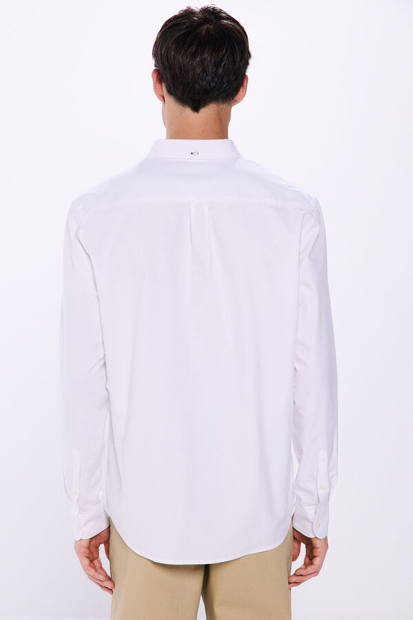 Springfield Camisa oxford blanco