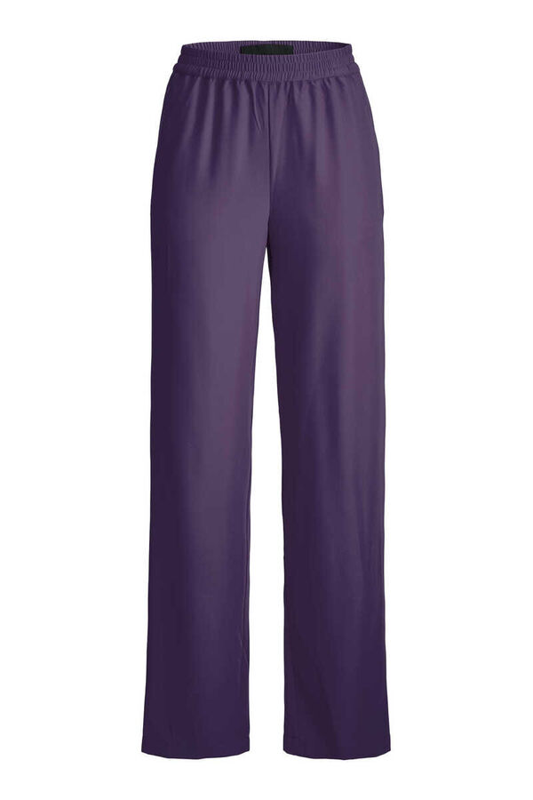 Springfield Regular fit trousers purple