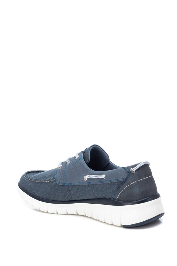 XTI zapato de hombre textil azul