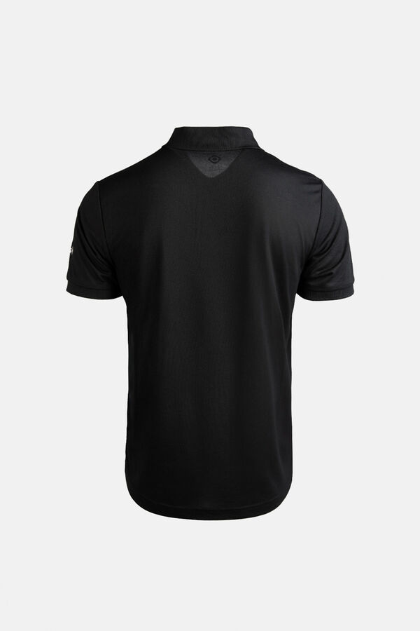 Izas Lille for men buttons down polo shirt black